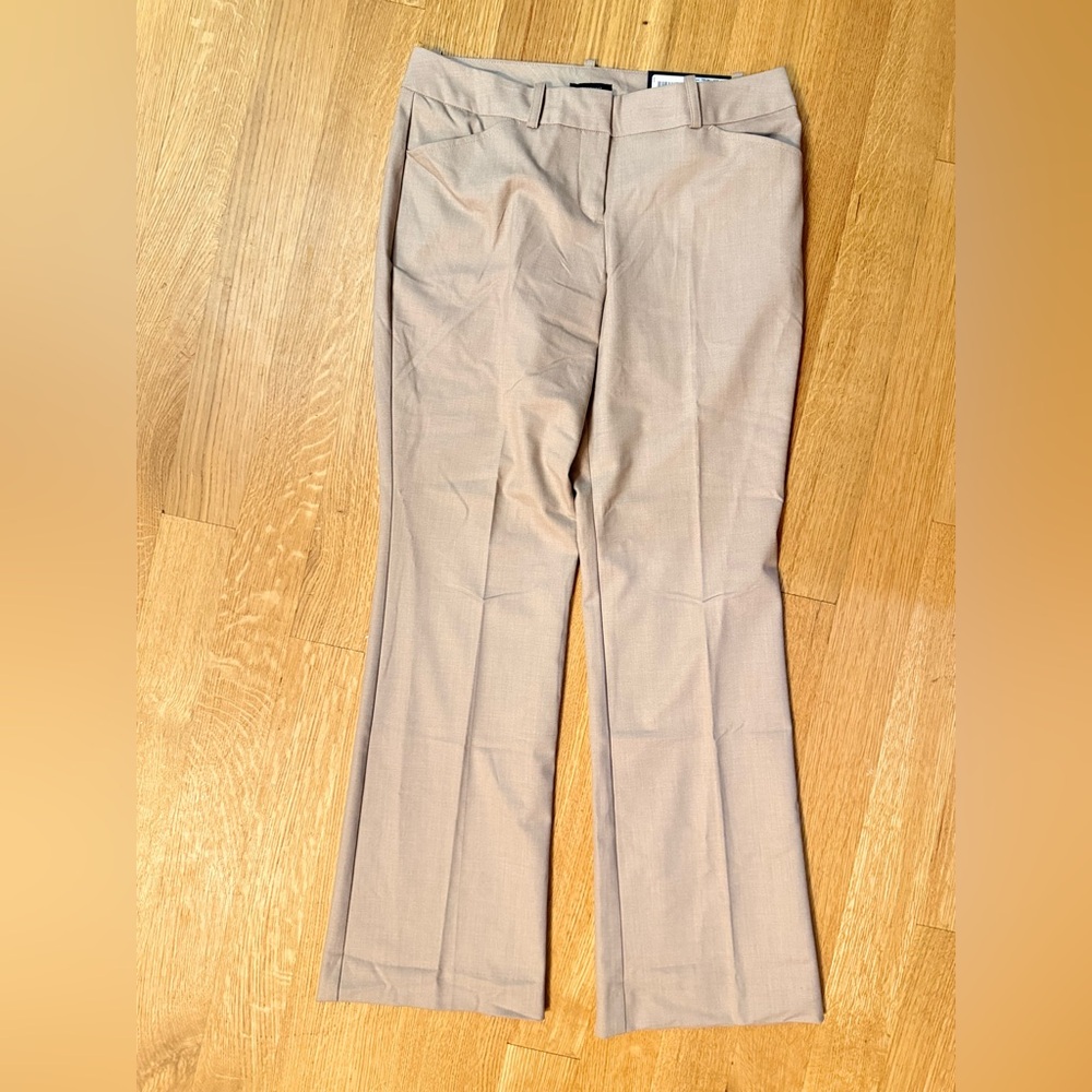 Worthington Tan Boot Cut Dress Pants